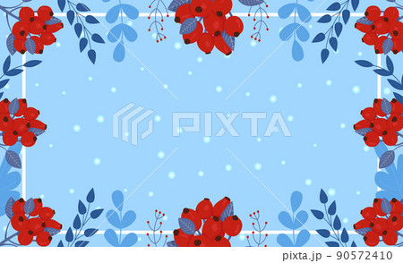 New Year 2022 card. Winter card design illustration for greetings, invitation, flyer, brochur. New Year 2022 card. Winter card design illustration for greetings, invitation, flyer, brochur. 90572410