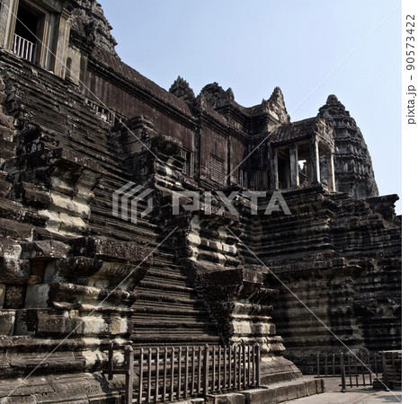Architecture of ancient temple complex Angkor, Siem Reap 90573422