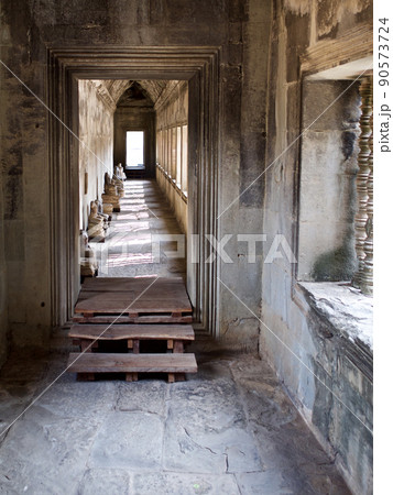 Architecture of ancient temple complex Angkor, Siem Reap Architecture of ancient temple complex Angkor, Siem Reap 90573724