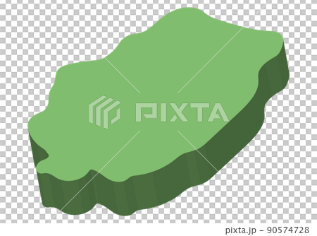 Three-dimensional Iwate prefecture Three-dimensional Iwate prefecture 90574728