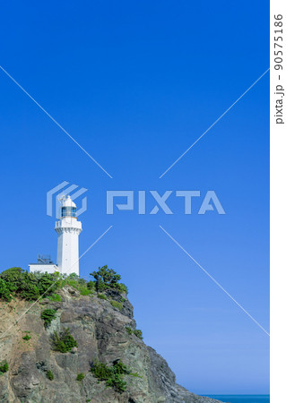 《愛媛県》佐多岬・佐多岬灯台・砲台レプリカ・御籠島展望所・御籠島・砲台跡 90575186