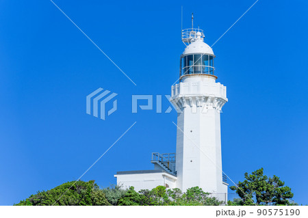 《愛媛県》佐多岬・佐多岬灯台・砲台レプリカ・御籠島展望所・御籠島・砲台跡 90575190