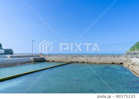 《愛媛県》佐多岬・佐多岬灯台・砲台レプリカ・御籠島展望所・御籠島・砲台跡 90575235