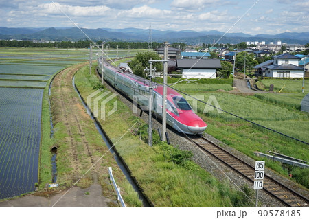 こまちも走るJR田沢湖線 90578485