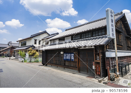 名古屋市緑区　旧東海道　有松の町並み　山中歯科医院 90578596