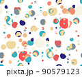 パターン　フウセンカズラの種 90579123