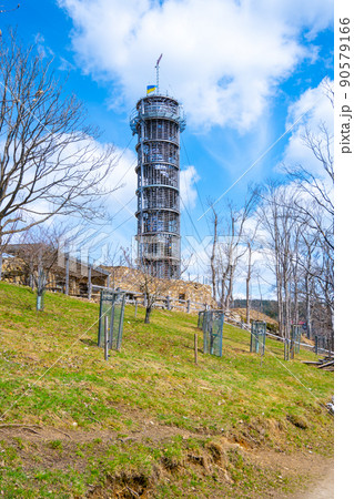 Wooden lookout tower Lighthouse of Jara Cimrman Wooden lookout tower Lighthouse of Jara Cimrman 90579166