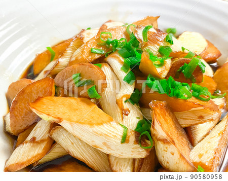 中国上海料理・マコモダケの炒め煮 中国上海料理・マコモダケの炒め煮 90580958