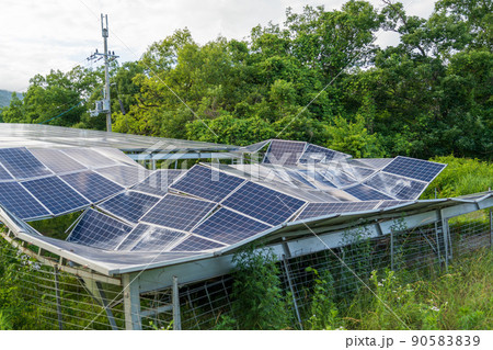 壊れた太陽光パネル 投資リスク 壊れた太陽光パネル 投資リスク 90583839