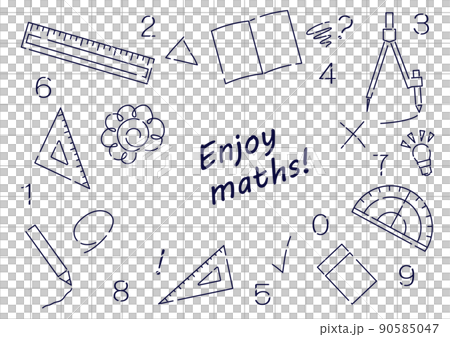 也可以成為引人注目的算術圖標集 也可以成為引人注目的算術圖標集 90585047