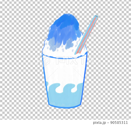 Blue Hawaii shaved ice Blue Hawaii shaved ice 90585311