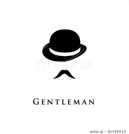 Vector gentleman icon. 90586910