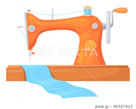 Sewing machine icon. Needlework cartoon symbol....のイラスト素材 [90587922] - PIXTA