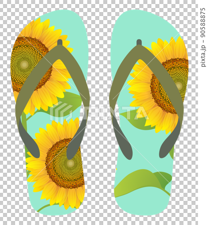 Sunflower discount flip flops