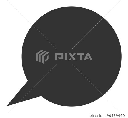 Forum Cloud - Raster Icon Illustration 90589460