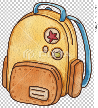Back to school character icon watercolor png 90591995
