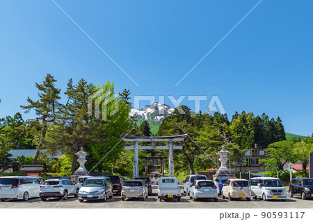 【青森弘前】津軽国一宮である岩木山神社は津軽随一のパワースポット 90593117