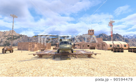 軍事キャンプ 軍事キャンプ 90594479