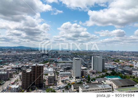 大阪 高槻市 都市景観の写真素材 [90594994] - PIXTA