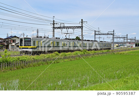 鉄道　私鉄：東武日光線　20000系改造 20400型　21412F(新栃木) 90595387