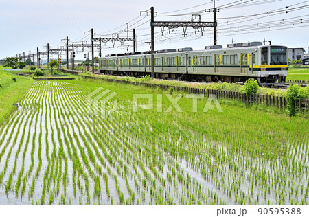 鉄道　私鉄：東武日光線　20000系改造 20400型　21412F(新栃木) 90595388