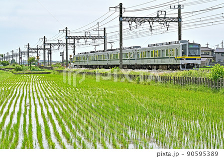 鉄道　私鉄：東武日光線　20000系改造 20400型　21431F(新栃木) 90595389