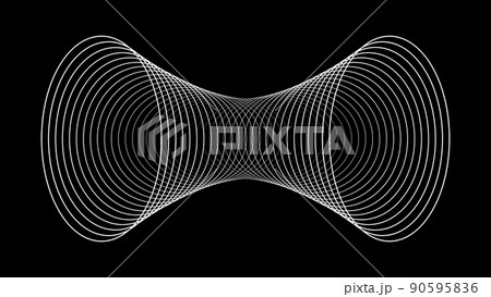 Sonar wave conceptual abstract background Sonar wave conceptual abstract background 90595836