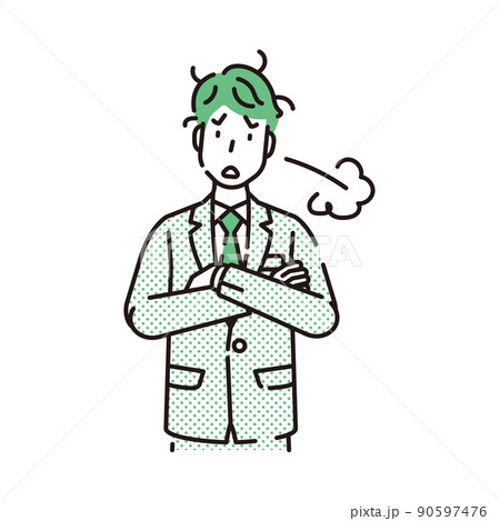 線画人物 線画人物 90597476