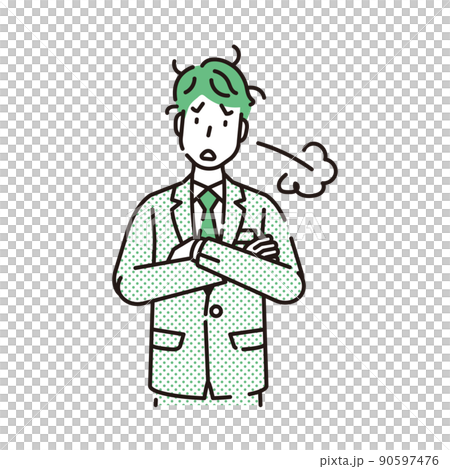 線画人物 線画人物 90597476