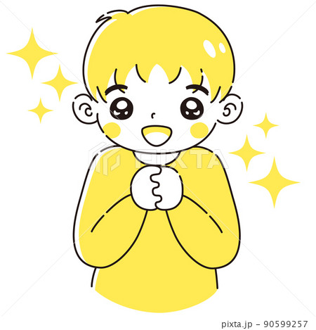 ときめく男の子のイラスト ときめく男の子のイラスト 90599257