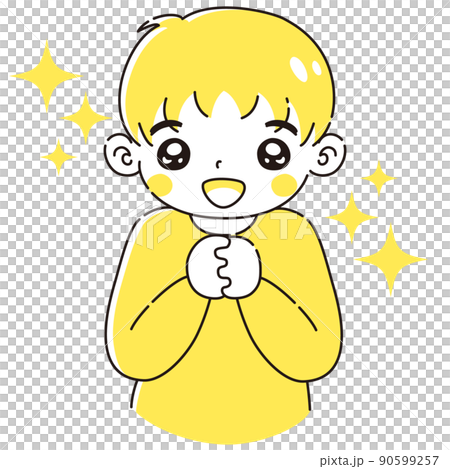 ときめく男の子のイラスト ときめく男の子のイラスト 90599257