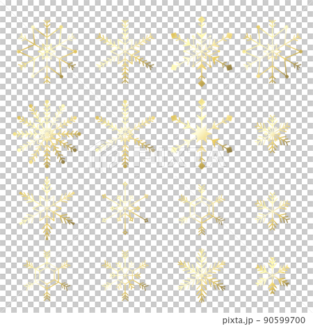 雪花插畫素材集 雪花插畫素材集 90599700