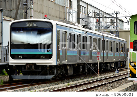 長野総合車両センターの209系訓練車 90600001