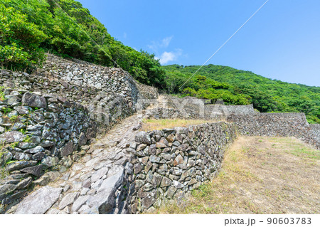 《愛媛県》石垣の里　外泊（そとどまり） 90603783
