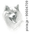 犬の鉛筆画 90604709