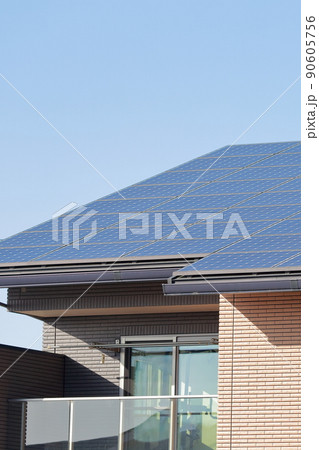 住宅の太陽光パネル 住宅の太陽光パネル 90605756