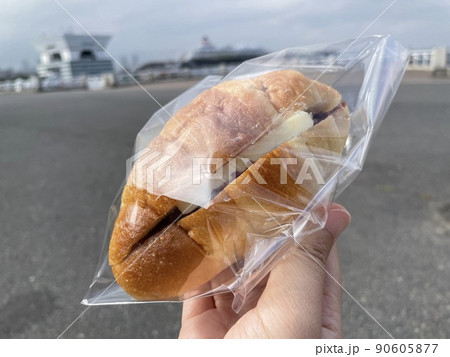 あんバターサンド 粒あん・バターのパンサンド あんバターサンド 粒あん・バターのパンサンド 90605877