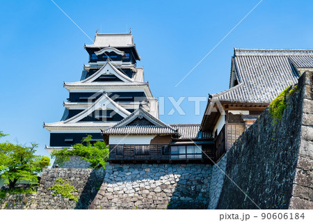 熊本県 熊本城 ~二様の石垣と天守閣~ 熊本県 熊本城 ~二様の石垣と天守閣~ 90606184