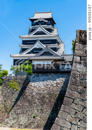 熊本県 熊本城 ~二様の石垣と天守閣~ 熊本県 熊本城 ~二様の石垣と天守閣~ 90606187