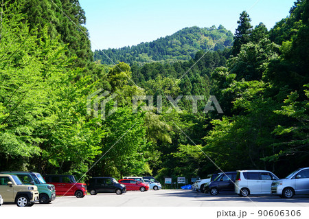 文殊山【泰澄大師,深田久弥ゆかりの山】登山口 新緑 文殊山【泰澄大師,深田久弥ゆかりの山】登山口 新緑 90606306