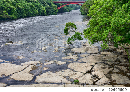 花瀬川の石畳 90606600