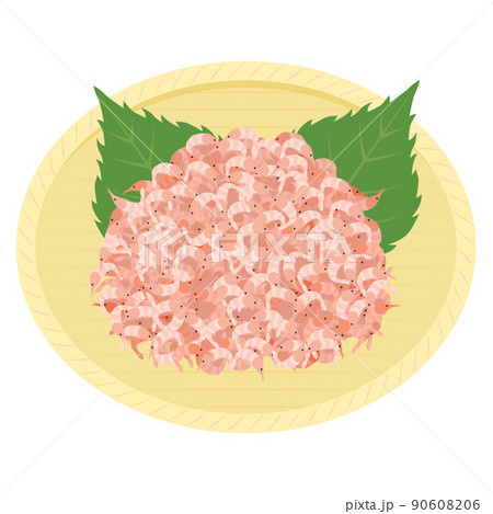 桜海老のイラスト 桜海老のイラスト 90608206