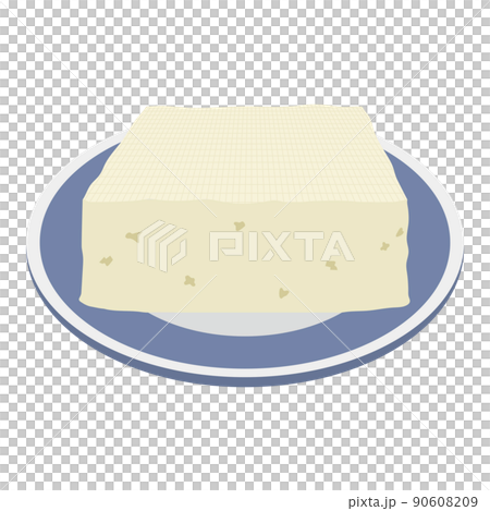Illustration of cotton tofu 90608209