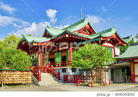 東京都 江東区 亀戸天神社 本殿 東京都 江東区 亀戸天神社 本殿 90609890