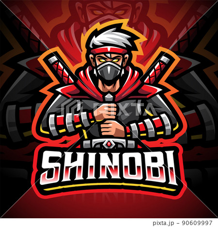 Shinobi esport mascot logo design Shinobi esport mascot logo design 90609997