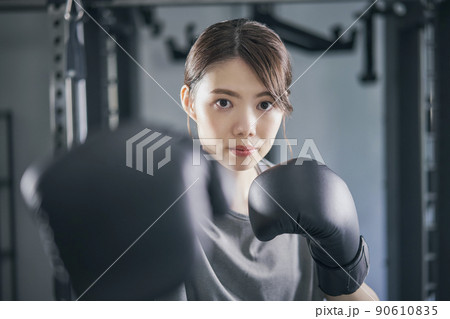 ボクササイズ 女性 ボクササイズ 女性 90610835