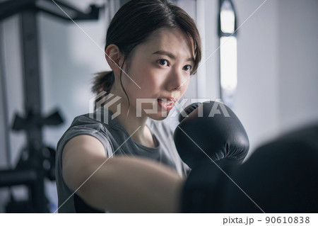 ボクササイズ 女性 ボクササイズ 女性 90610838
