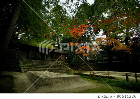 秋の京都 法然院 秋の京都 法然院 90611226