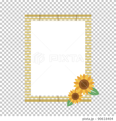 Japanese style frame illustration material set design midyear gift Japan summer gift gift blind Japanese style frame illustration material set design midyear gift Japan summer gift gift blind 90618404