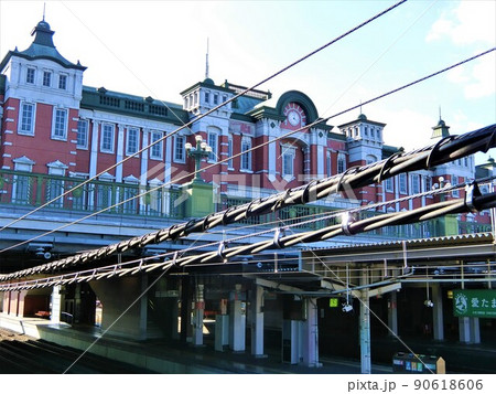 埼玉県深谷市 深谷駅 ホーム 埼玉県深谷市 深谷駅 ホーム 90618606